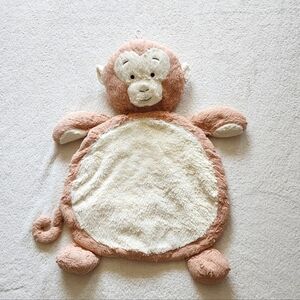 Plush Bestever Baby Mat Happy Monkey size 23x31x4 in
